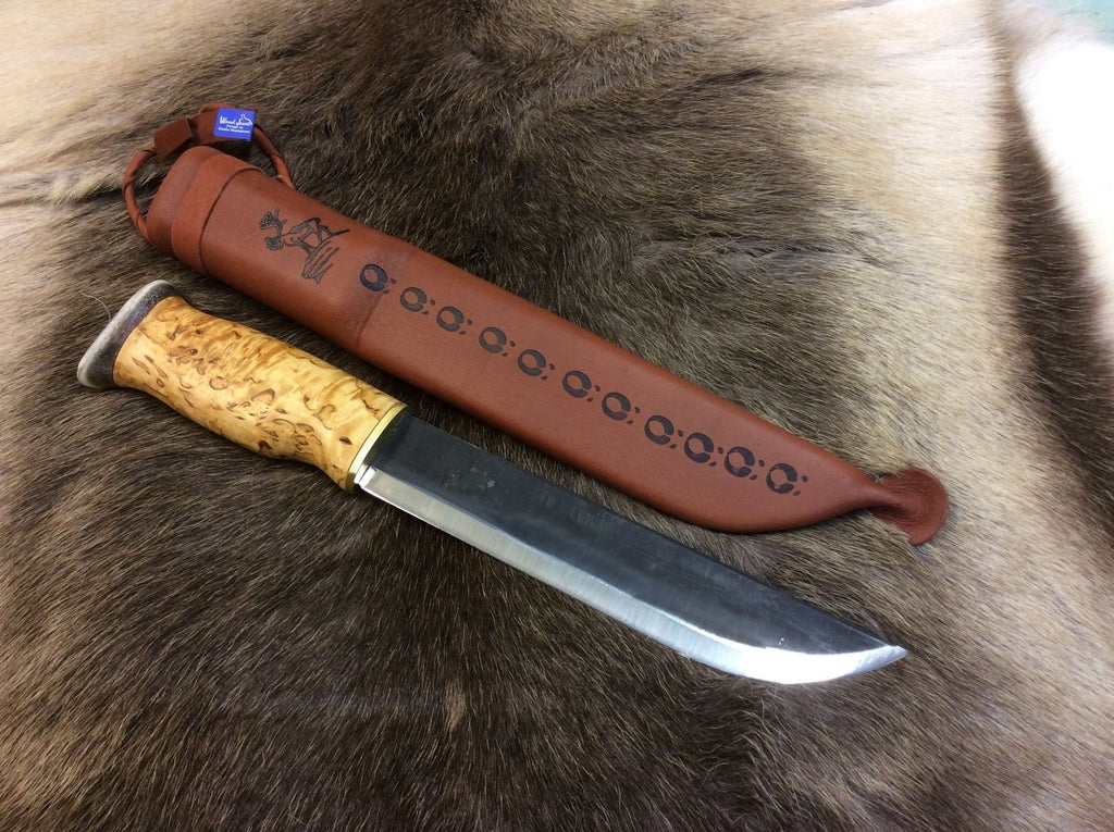 Wood Jewel Leuku/Puukko Scandi Viking Knife from Finland Set