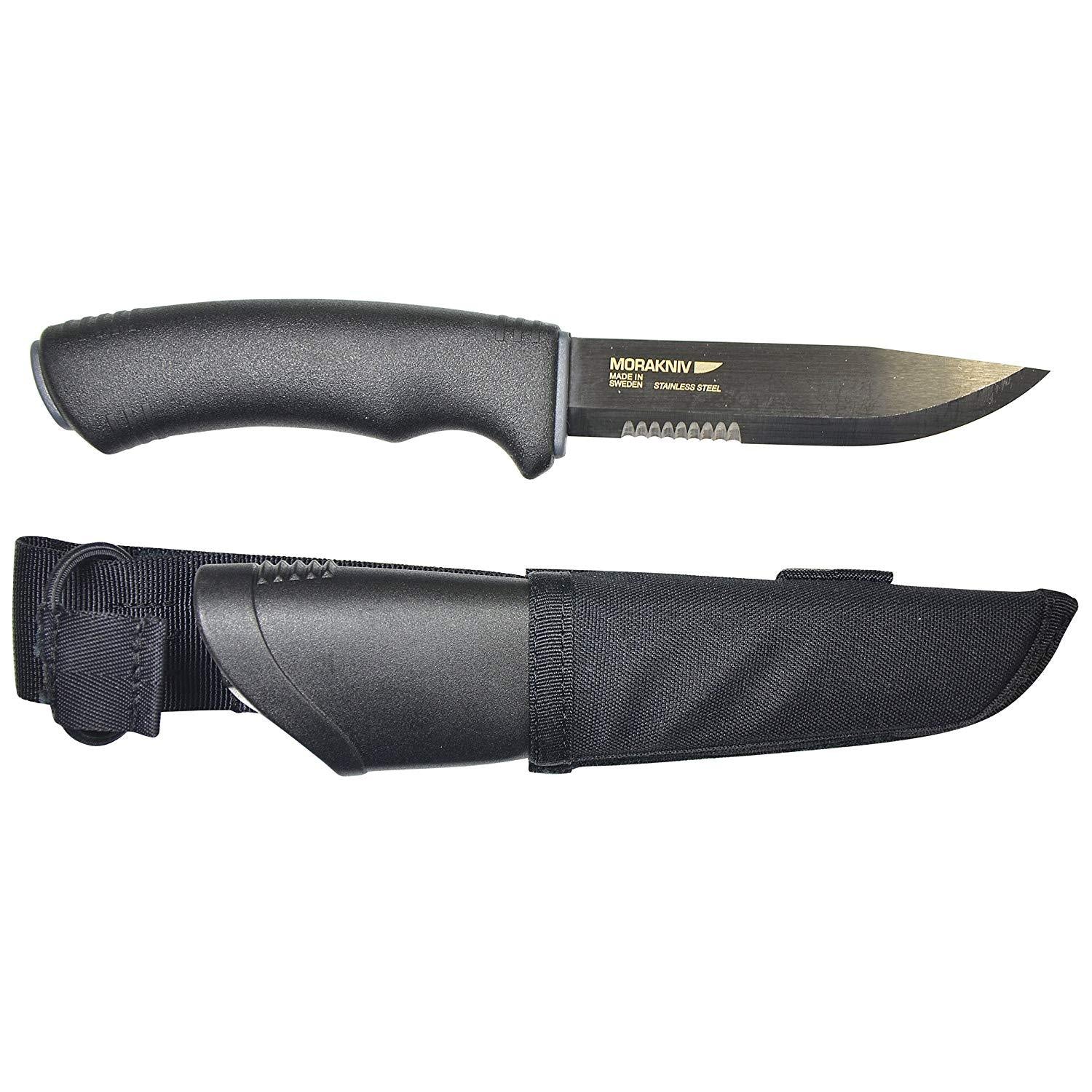 Mora Bushcraft Ultimate Knife M-11742 9 1/4 overall. 4 1/8 Carbon Steel  blade